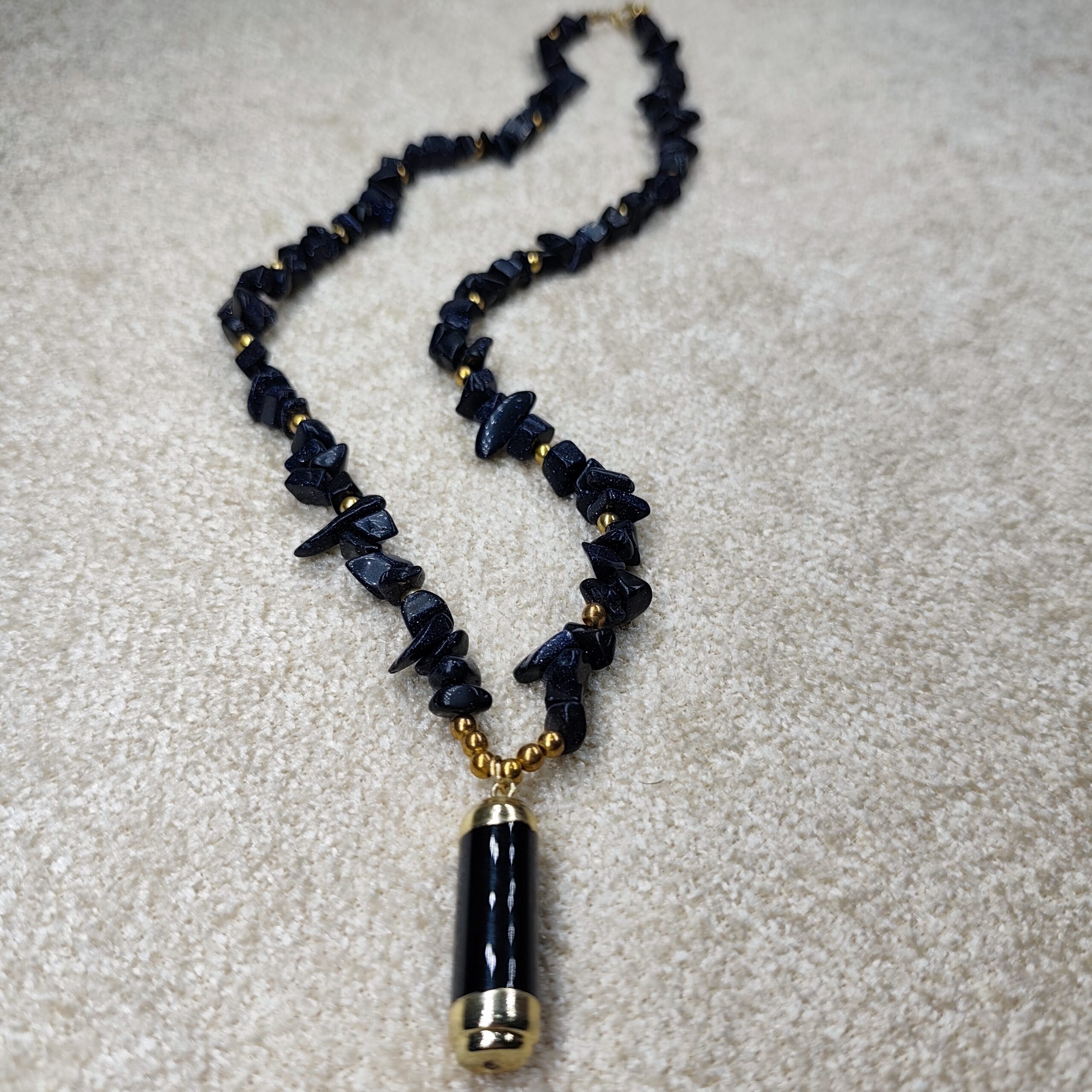 Bohemian Style Onyx Stone Necklace