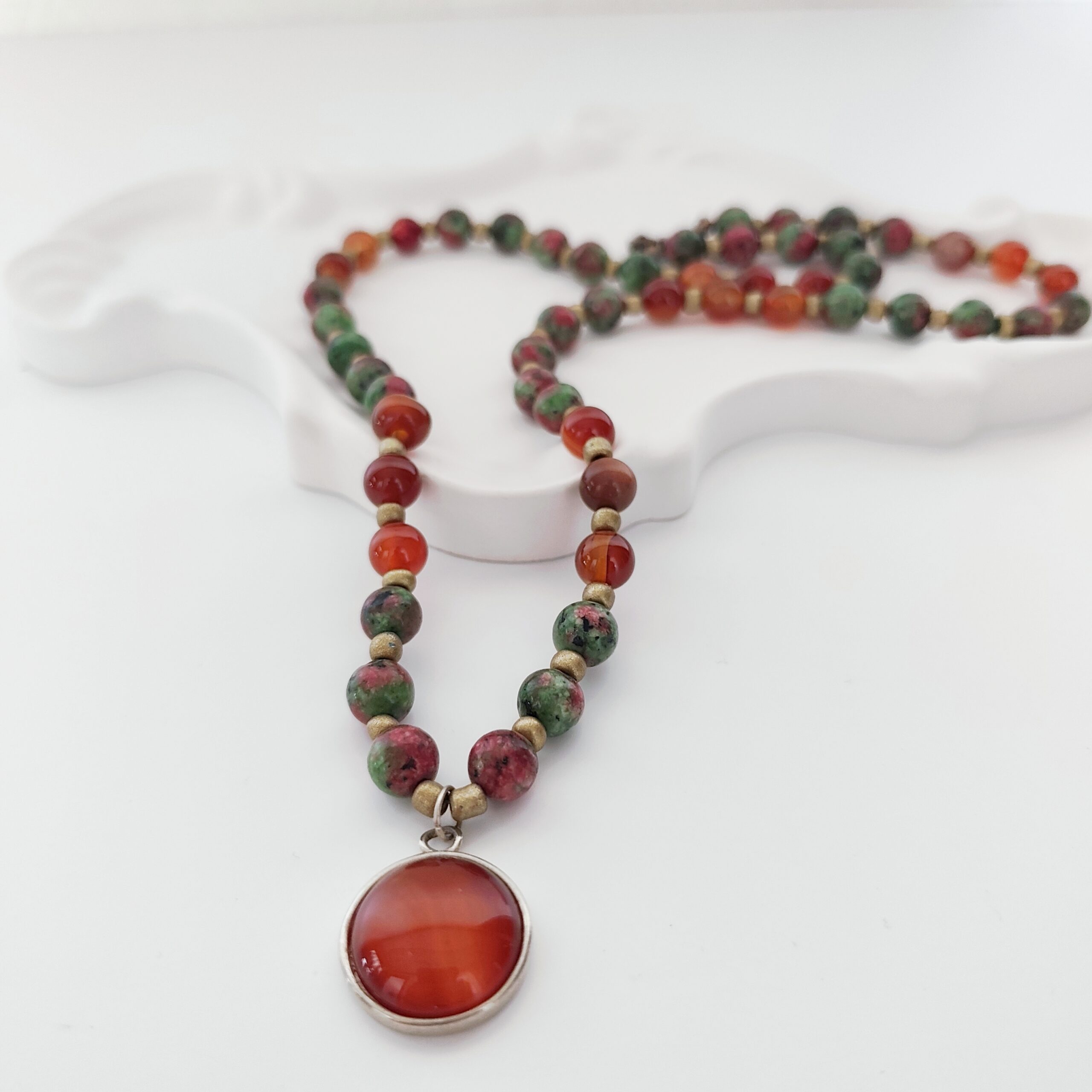 Bohemian Natural Stone Necklace