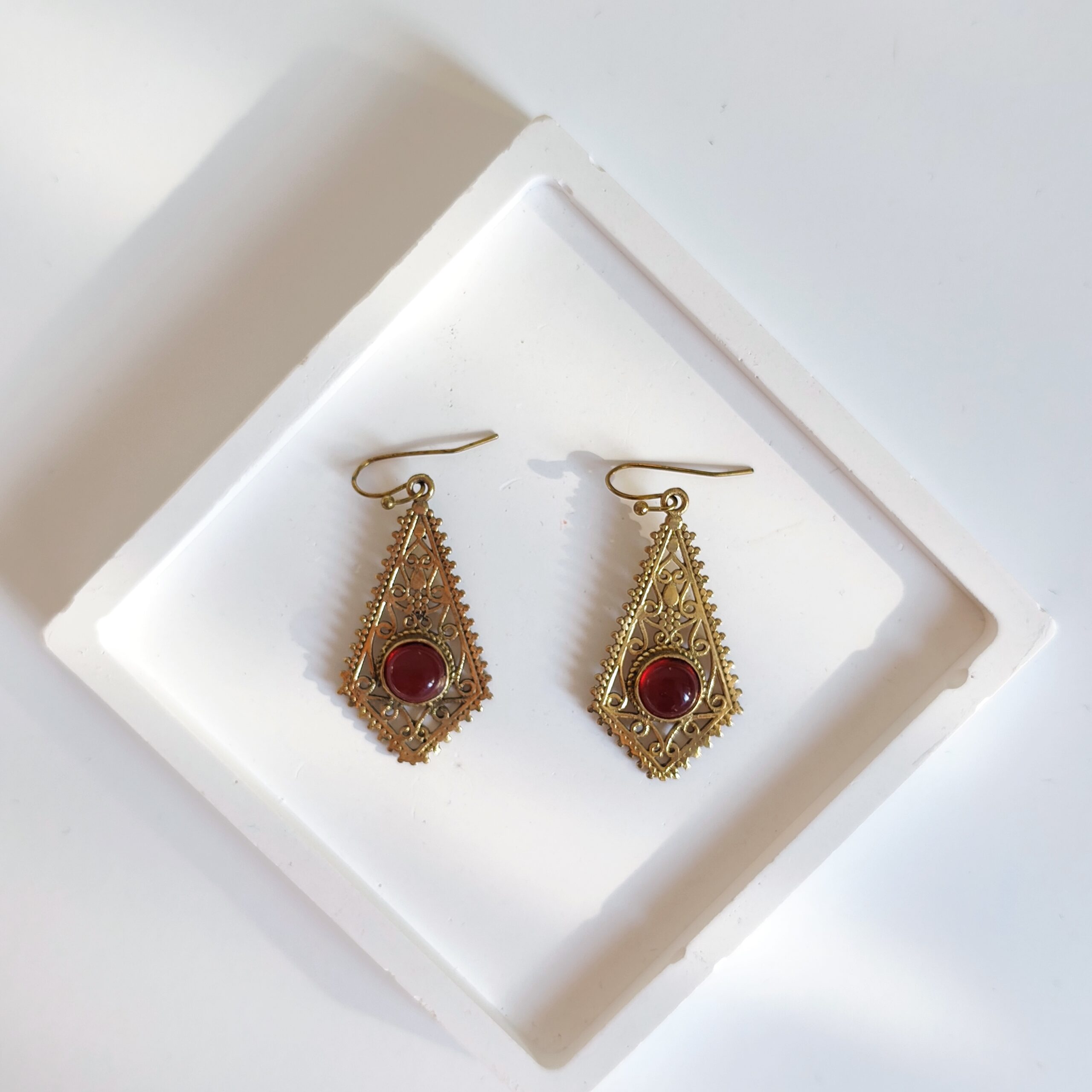 Red Elegance Earrings
