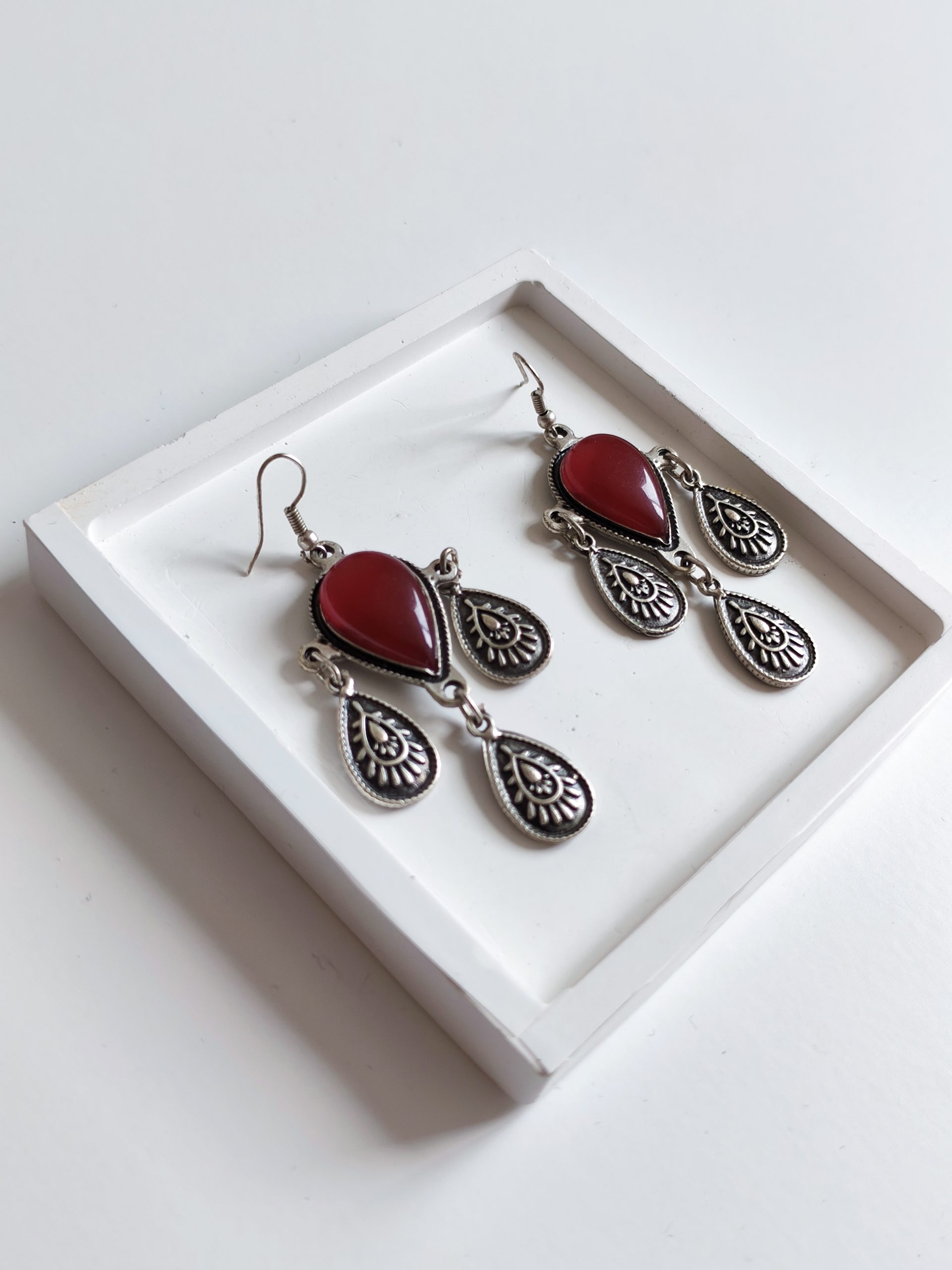 Anatolia Ruby Earrings - Image 2