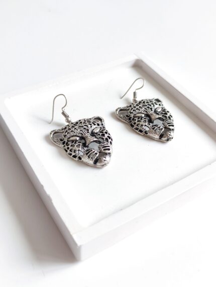 Handmade Handmade Authentic Leopard Earrings - Bohemart Boho Jewellery