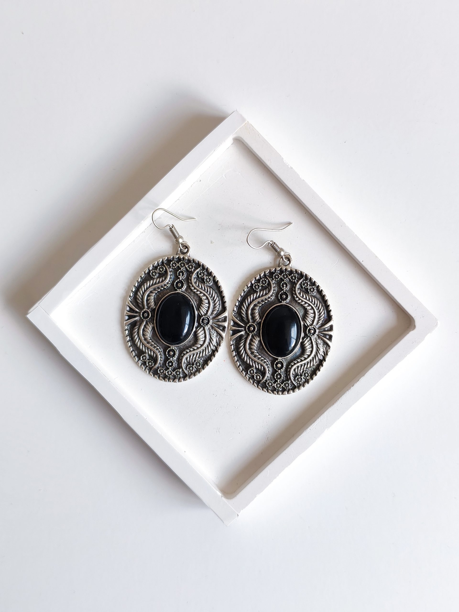 Handmade Hammered Style Pure Bohemian Earrings - Bohemart Boho Jewellery